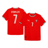 Portugal RONALDO #7 Home Soccer Jersey Authentic 2025